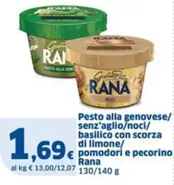 Sigma Pesto alla genovese Rana offerta