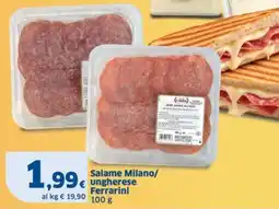Sigma Salame Milano/ ungherese Ferrarini offerta
