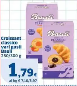 Sigma Croissant classico Bauli offerta