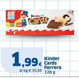 Sigma Kinder Cards Ferrero offerta