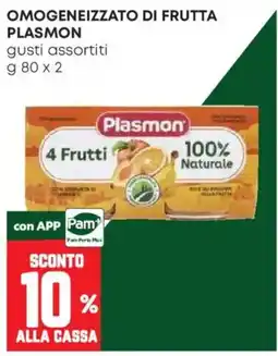 Pam Omogeneizzato di frutta Plasmon offerta