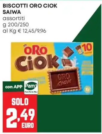 Biscotti Oro Ciok Saiwa