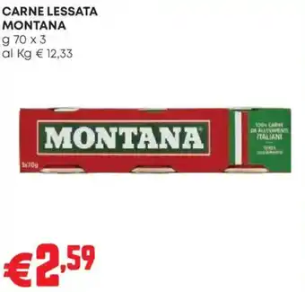 Carne lessata Montana