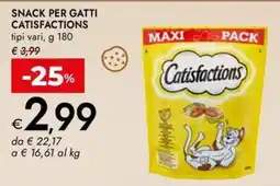 Bennet Snack per gatti Catisfactions offerta