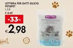 Bennet Lettiera per gatti silicio Pet&Pet offerta