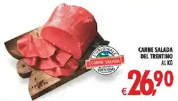 Deco Iperstore Carne salada del Trentino offerta