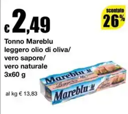 Sì con te Supermercati Tonno Mareblu offerta