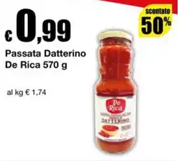Sì con te Supermercati Passata Datterino De Rica offerta