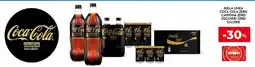 Bennet Coca-Cola zero caffeina zero zuccheri zero calorie offerta