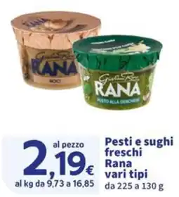 Sigma Superstore Pesti e sughi freschi Rana offerta