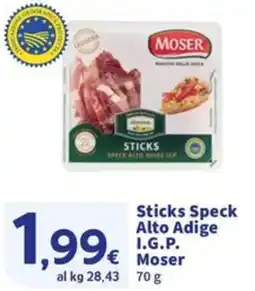 Sigma Superstore Sticks Speck Alto Adige I.G.P. Moser offerta