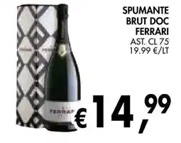 èccoMI Spumante brut doc Ferrari offerta