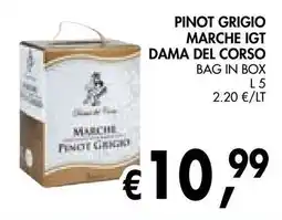 èccoMI Pinot grigio Marche IGT offerta