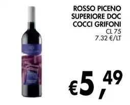 èccoMI Rosso Piceno Superiore DOC Cucci Grifoni offerta