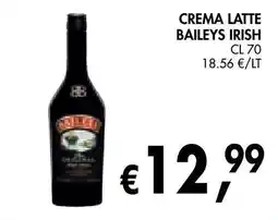 èccoMI Crema latte Baileys Irish offerta