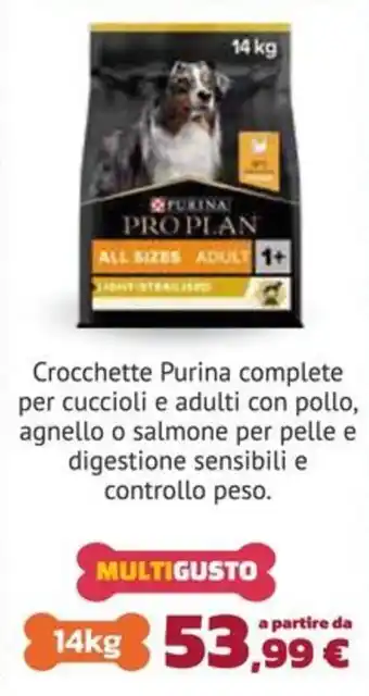 Crocchette Purina complete per cuccioli e adulti