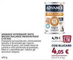 Il Gigante Advance Veterinary Diets Weight Balance Medium/Maxi offerta