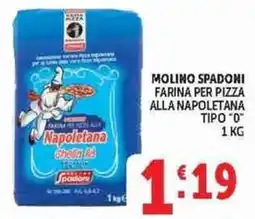 Deco Superstore Farina per pizza alla napoletana Molino Spadoni offerta