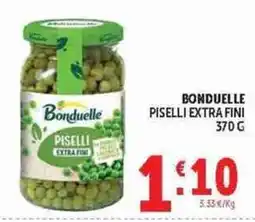 Deco Superstore Bonduelle piselli extra fini offerta