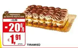Il Gigante Tiramisù offerta