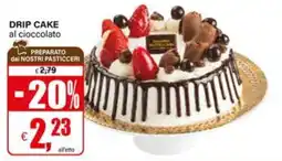 Il Gigante Drip Cake al cioccolato offerta