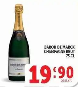 Deco Superstore Baron de Marck Champagne Brut offerta