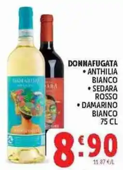 Deco Superstore DonnaFugata Anthilia Bianco, Sedara Rosso, Damarino Bianco offerta