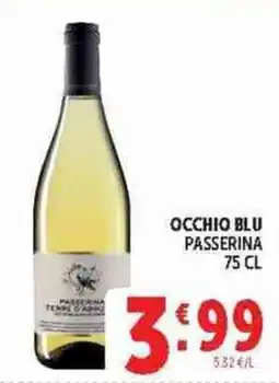 Deco Superstore Occhio Blu Passerina offerta