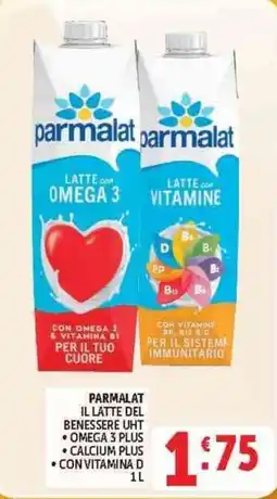 Deco Superstore Parmalat il latte del benessere UHT offerta