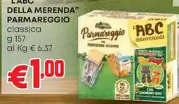 Pam L'ABC della merenda Parmareggio classica offerta