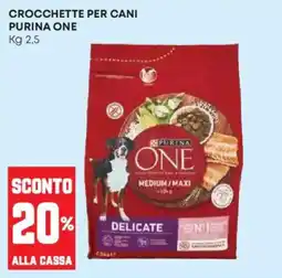 Pam Crocchette per cani Purina One offerta