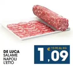 SeBón Supermercati Salame Napoli De Luca offerta