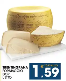 SeBón Supermercati Trentingrana Formaggio DOP offerta