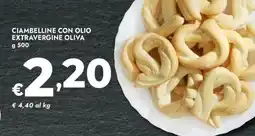 Bennet Ciambelline con olio extravergine oliva offerta