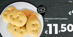 Bennet Focaccia mini classica bennet offerta