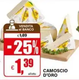 Il Gigante Camoscio d'oro offerta