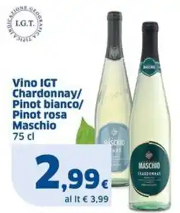 Sigma Vino IGT Chardonnay/Pinot bianco/Pinot rosa Maschio offerta