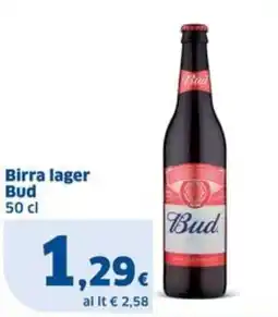 Sigma Birra lager Bud offerta