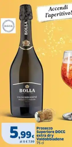 Sigma Prosecco Superiore DOCG extra dry Valdobbiadene offerta