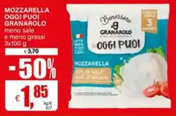 Il Gigante Mozzarella oggi puoi granarolo offerta