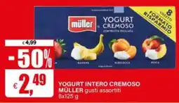 Il Gigante Yogurt intero cremoso Müller gusti assortiti offerta