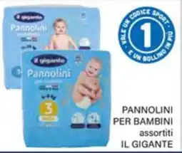 Il Gigante Pannolini Il Gigante offerta