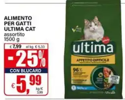 Il Gigante Alimento per gatti ultima cat assortito offerta