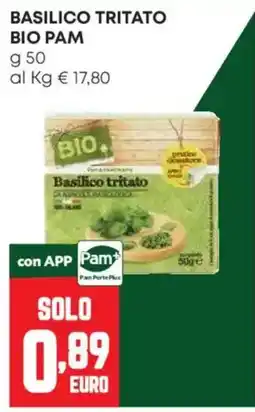 Pam Basilico tritato Bio Pam offerta