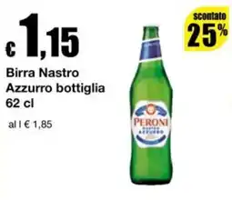 Sì con te Supermercati Peroni Nastro Azzurro offerta