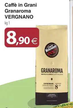 Docks Cash&Carry Caffè in Grani Granaroma Vergano offerta