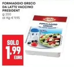 Panorama Formaggio greco da latte vaccino President offerta