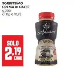 Panorama Sorbissimo crema di caffè offerta