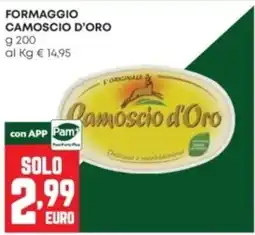Panorama Formaggio Camoscio d'Oro offerta