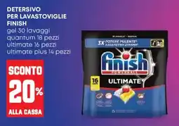 Pam Detersivo per lavastoviglie Finish Ultimate offerta